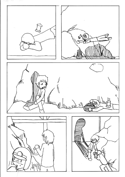 坑道にて page 20